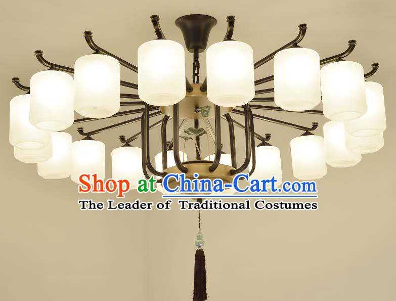 Traditional Handmade Chinese Palace Lanterns Ancient Eighteen-Lights Ceiling Lantern Ancient Lamp