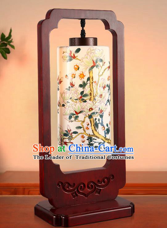 China Handmade Desk Lantern Painting Lanterns Traditional Lamp