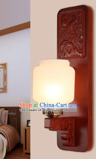 China Handmade Palace Lanterns Wall Lantern Ancient Wood Lanterns Traditional Lamp