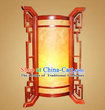 China Handmade Wood Lanterns Palace Parchment Desk Lantern Ancient Lanterns Traditional Lamp