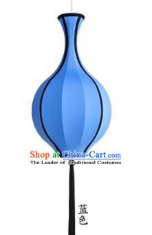 Top Grade Handmade Blue Vase Lanterns Traditional Chinese Hanging Palace Lantern Ancient Lanterns