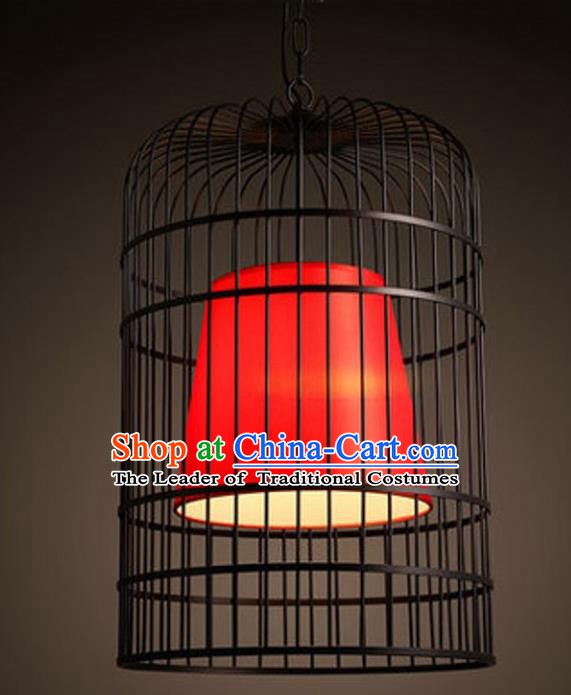 Top Grade Handmade Iron Lanterns Traditional Chinese Hanging Palace Lantern Ancient Ceiling Lanterns