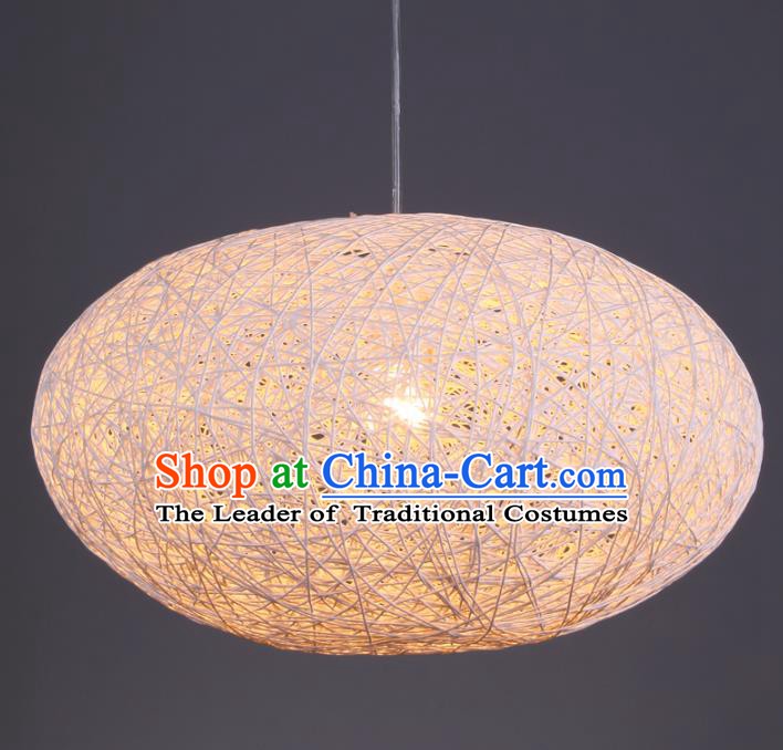 Top Grade Handmade Rattan Hanging Lanterns Traditional Chinese Palace Lantern Ancient Ceiling Lanterns