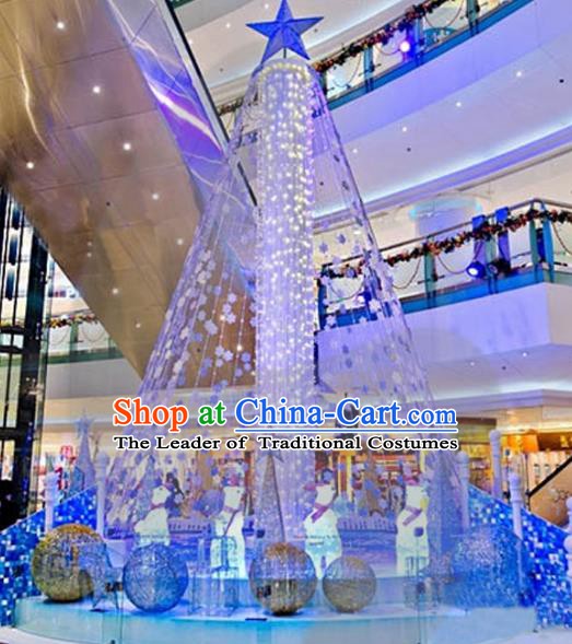 Traditional Handmade Christmas Lights Decorations Shiny Christmas Tree Sea Lamplight LED Lanterns