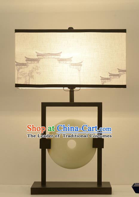 Traditional Asian Chinese Lanterns China Ancient Desk Lamp Landscape Palace Lantern