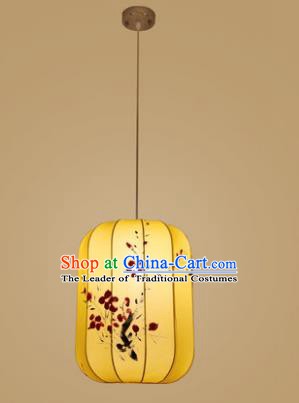 Traditional China Hand Painting Hanging Lantern Ancient Lanterns Palace Ceiling Lamp