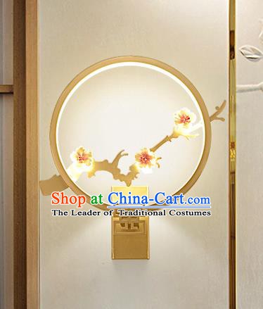 Traditional Asian China Style Lanterns Chinese Ancient Plum Blossom Wall Lamp Palace Lantern