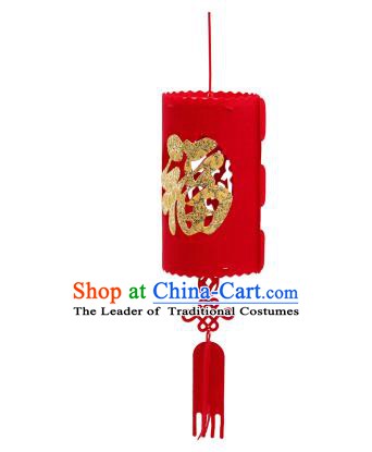 China Handmade Red Lantern Traditional New Year Lanterns Palace Portable Lamp