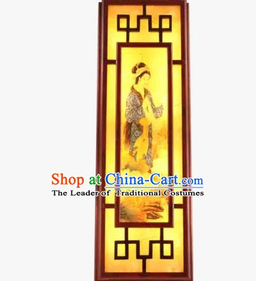 Asian China Handmade Wall Lanterns Traditional Chinese Ancient Lamp Beauty Palace Lantern