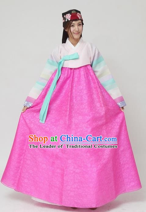 Korean Traditional Bride Palace Hanbok Clothing Korean Fashion Apparel Dress Costumes for Women