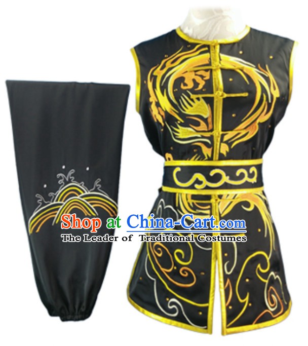 Made to Order Top Nanquan Southern Fist Sleeveless Best and the Most Professional Kung Fu Competition Clothes Contest Suits for Adults Kids Men Women Children