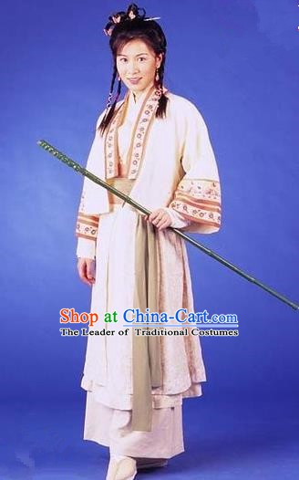 Chinese Ancient Ming Dynasty Swordswoman Princess Changping Replica Costume for Women