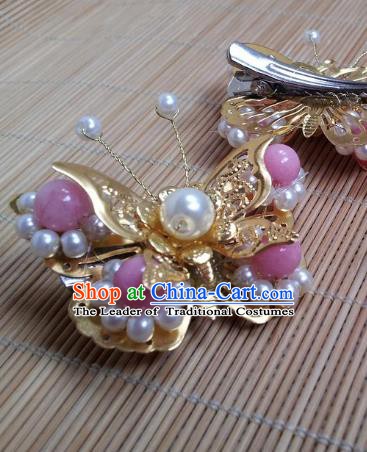 Traditional Chinese Ancient Hair Accessories Hairpins Butterfly Hair Claw for Women