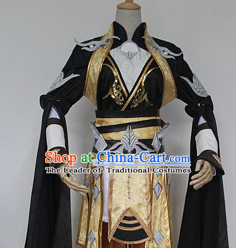 China Ancient Cosplay Knight-errant Costumes Chinese Traditional Swordsman Warriors Clothing for Women