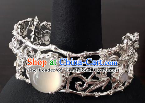 Traditional Handmade Chinese Ancient Classical Accessories Crystal Hanfu Bracelet for Women