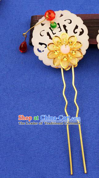 Chinese Traditional Xiuhe Suit Hair Accessories Hair Clips Ancient Bride Hairpins for Women