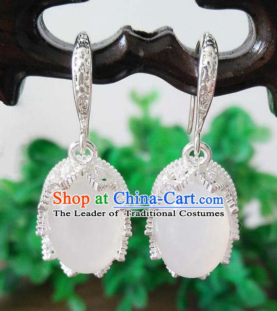 Chinese Handmade Accessories Hanfu Eardrop Ancient Earrings for Women