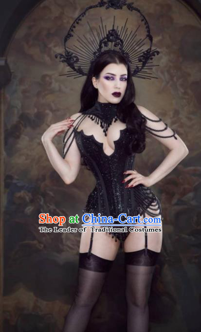 Top Grade Halloween Stage Performance Customized Costume Models Catwalks Clothing for Women