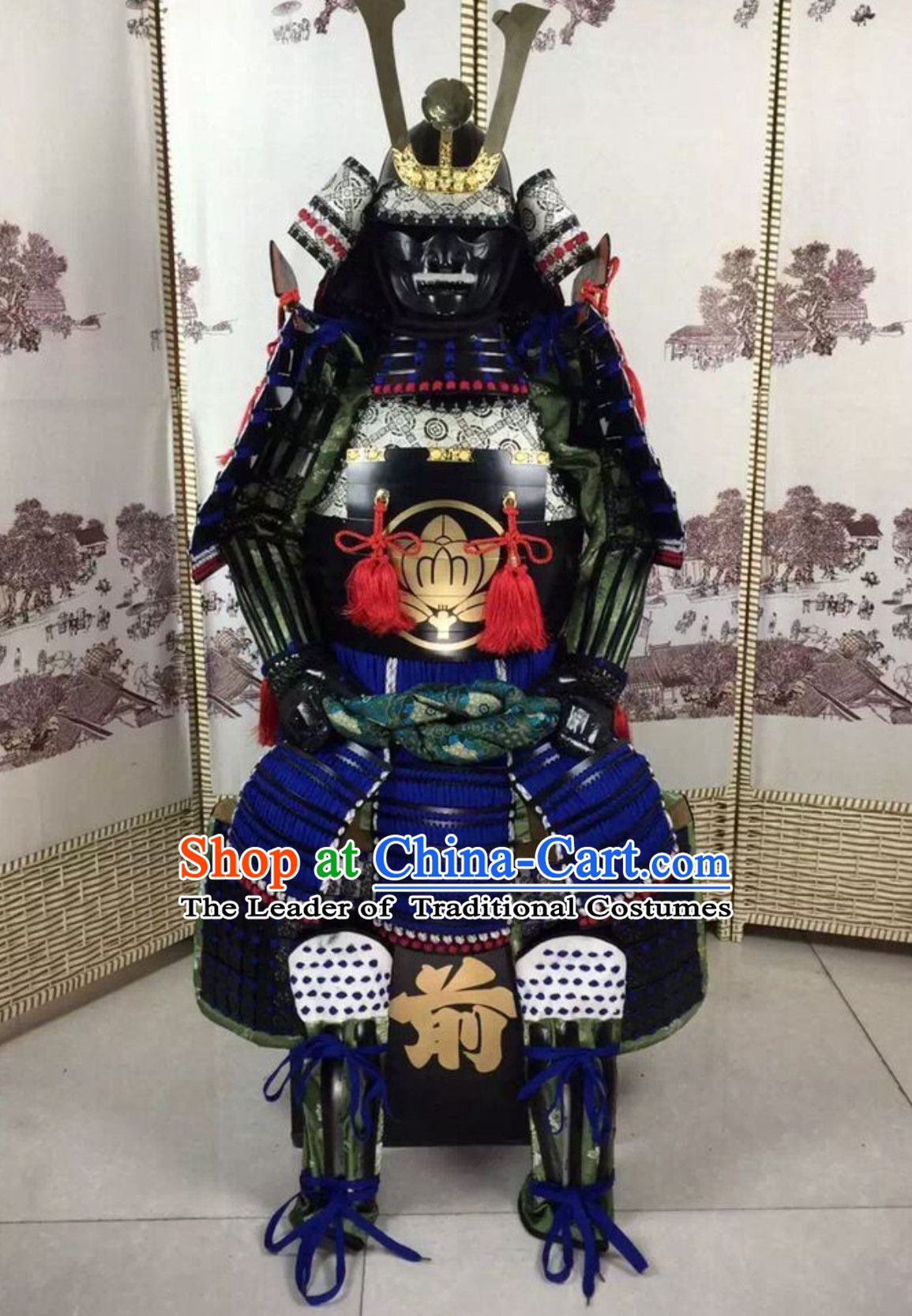 Ancient Authentic Japanese Samurai Armor Japanese Samurai Body Armor Custom Japanese Samurai Armor Mask and Body Armors Complete Set