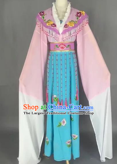 Chinese Beijing Opera Diva Pink Dress Ancient Imperial Consort Costume for Adults