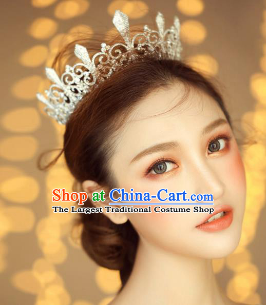 Top Grade Wedding Hair Accessories Bride Royal Crown for Women