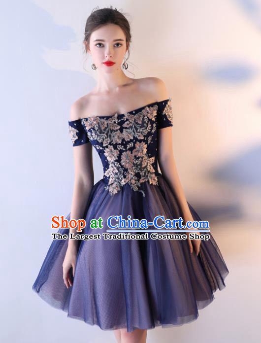 Top Grade Catwalks Bubble Full Dress Compere Chorus Costume for Women