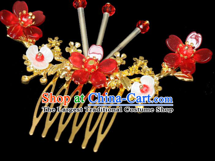 Chinese Traditional Hair Accessories Ancient Hairpins Hair Comb for Women