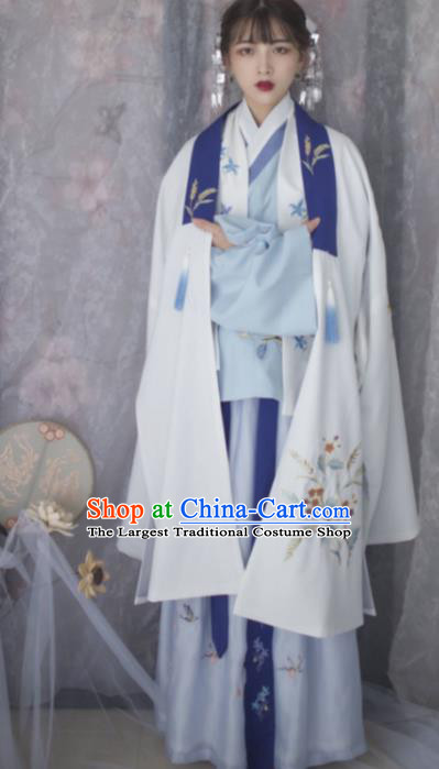 Chinese Ancient Princess Costumes Traditional Ming Dynasty Hanfu Dress for Women