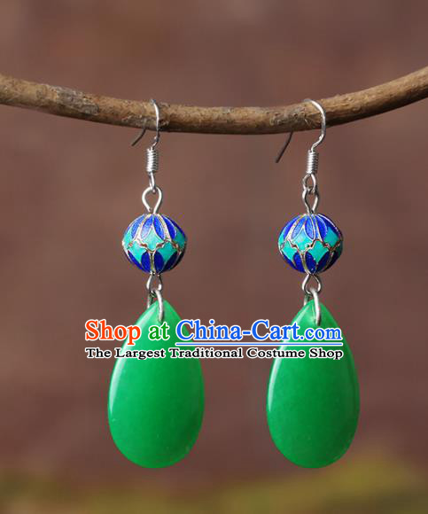 Chinese Traditional Ear Jewelry Accessories National Hanfu Classical Earrings for Women