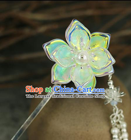 Handmade Chinese Traditional Flower Hairpins Traditional Classical Hanfu Hair Accessories for Women