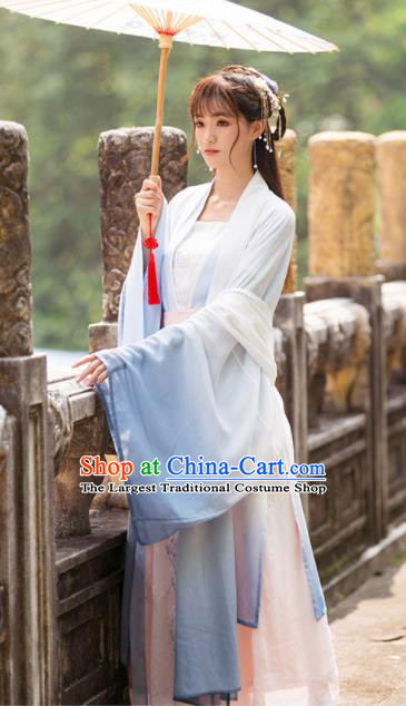 Chinese Ancient Nobility Lady Historical Costumes Traditional Tang Dynasty Princess Hanfu Dress for Women