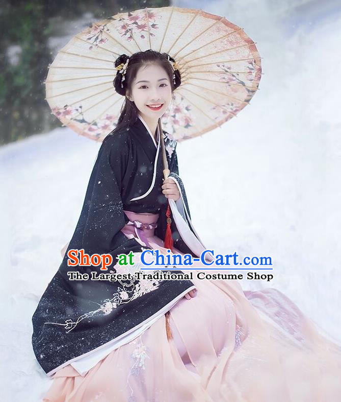 Chinese Ancient Princess Historical Costumes Traditional Han Dynasty Palace Hanfu Dress for Women