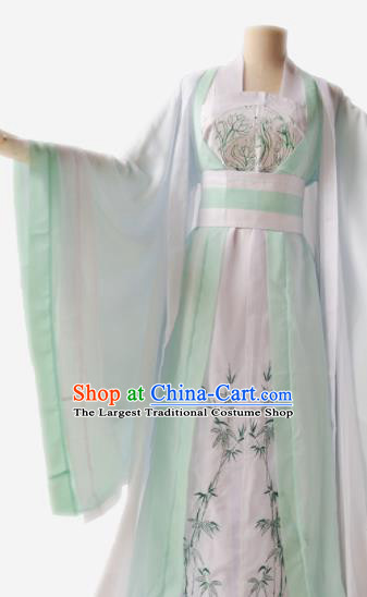 Traditional Chinese Tang Dynasty Aristocratic Lady Costumes Ancient Cosplay Princess Hanfu Dress for Women