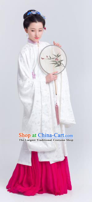 Chinese Traditional Ming Dynasty Palace Lady Historical Costumes Ancient Imperial Consort Hanfu Dress for Women