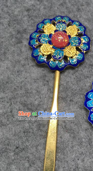 Chinese Ancient Palace Princess Hair Clip Traditional Hair Accessories Hanfu Hairpins for Women