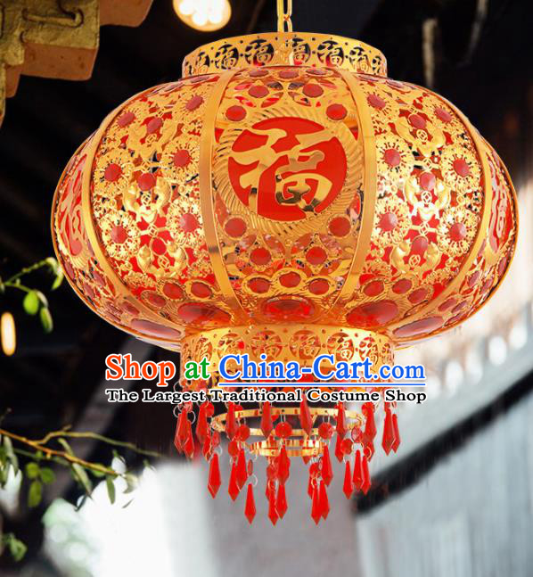 Traditional Chinese Handmade Lantern New Year Hanging Lantern Asian Palace Ceiling Lanterns Ancient Lantern