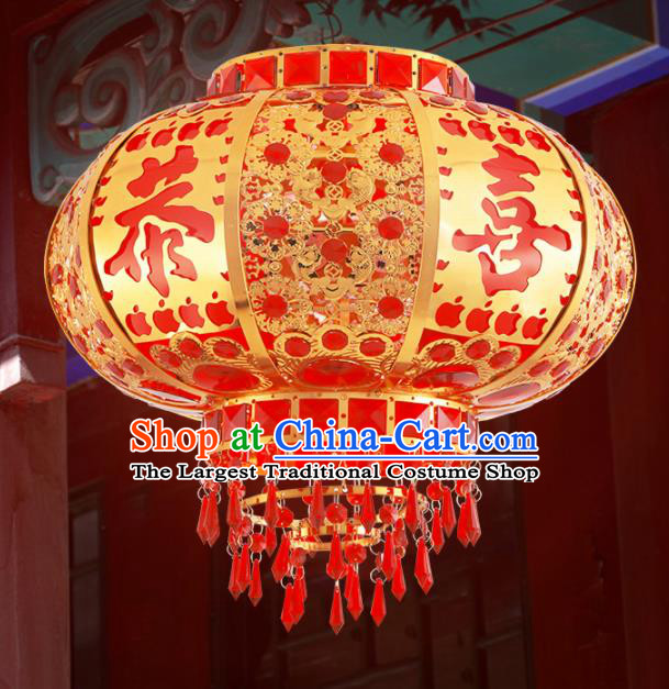 Traditional Chinese Handmade New Year Lantern Hanging Lantern Asian Palace Ceiling Lanterns Ancient Lantern