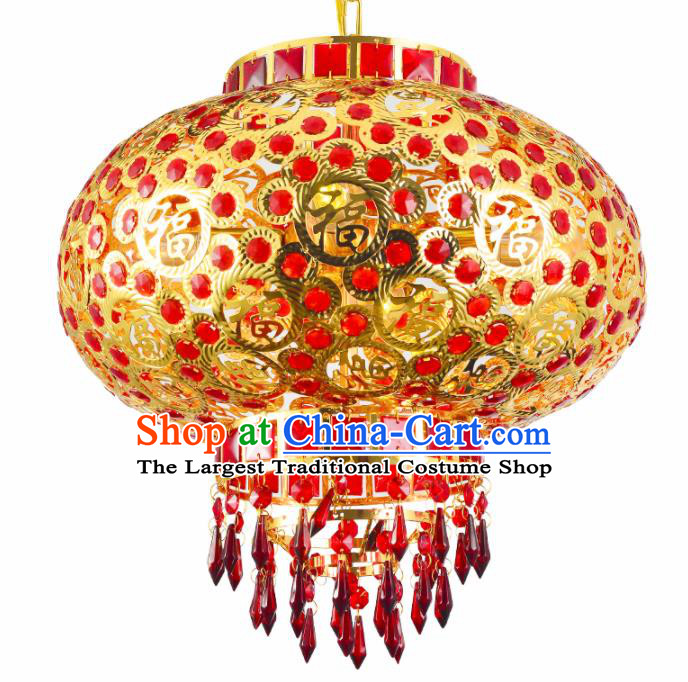 Chinese Traditional New Year Palace Lantern Handmade Hanging Lantern Asian Ceiling Lanterns Ancient Lamp