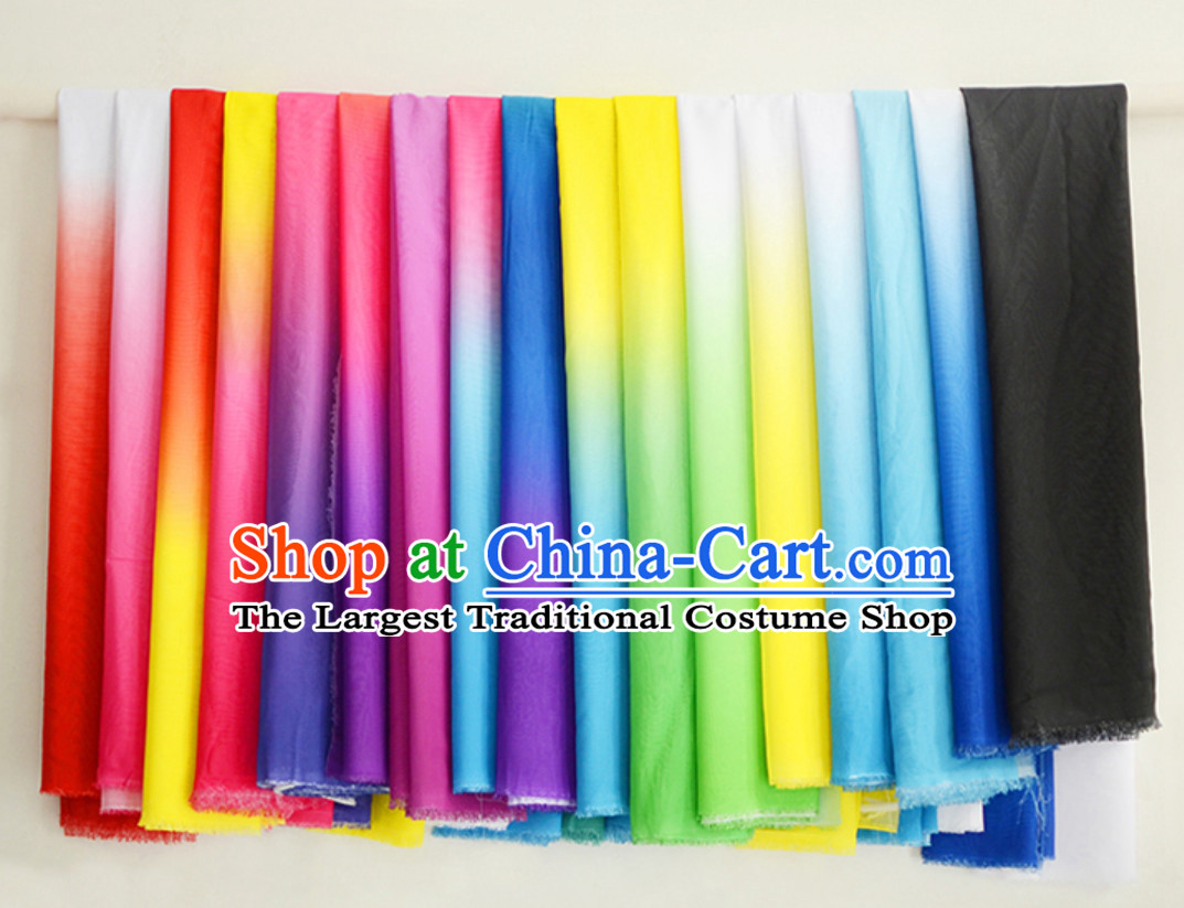 Chinese China Color Changing Fabric Color Transition Chiffon Fabric