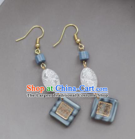 Traditional Chinese Classical Earrings Handmade Court Ear Accessories for Women