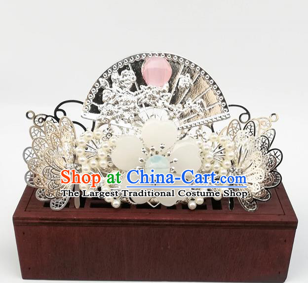 Traditional Chinese Hanfu Butterfly Pine Hair Comb Ancient Court Princess Hairpins Hair Accessories for Women