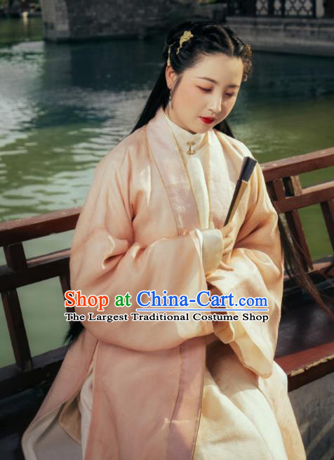 Traditional Chinese Ming Dynasty Palace Princess Hanfu Dress Ancient Court Lady Replica Costumes for Women