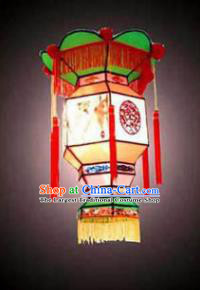 Chinese Traditional Handmade Orange Palace Lantern New Year Hanging Lamp Lantern Festival Lanterns