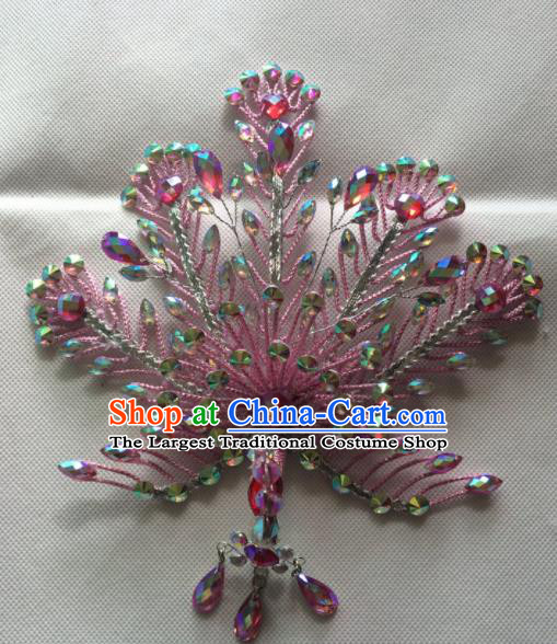 Chinese Beijing Opera Queen Phoenix Hair Crown Hairpins Traditional Peking Opera Diva Hair Accessories for Women