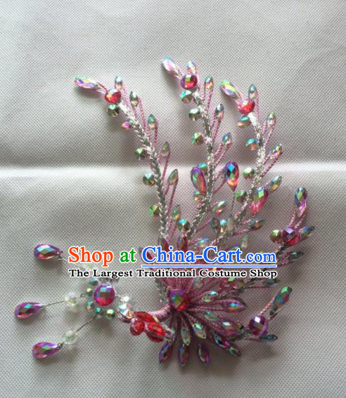 Chinese Beijing Opera Nobility Lady Phoenix Hairpins Traditional Peking Opera Diva Hair Accessories for Women