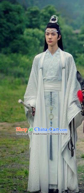 Drama The Untamed Chinese Ancient Swordsman Lan Zhan Nobility Childe Wang Yibo Costumes for Men