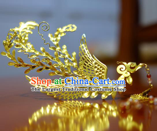 Chinese Traditional Ancient Court Queen Phoenix Hairpins Classical Hanfu Hair Accessories for Women