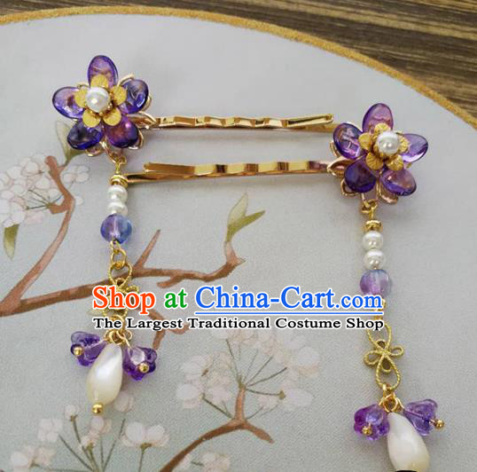 Traditional Chinese Classical Hair Sticks Hairpins Ancient Princess Hanfu Hair Accessories for Women