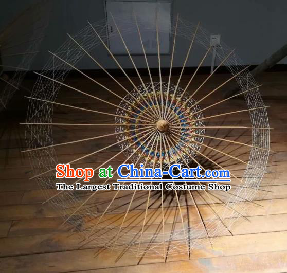 Chinese Handmade Bamboo Umbrella Traditional Decoration Umbrellas