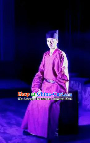 Chinese Drama Huating Song of Song Dynasty Ancient Scholar Clothing Stage Performance Dance Costume for Men